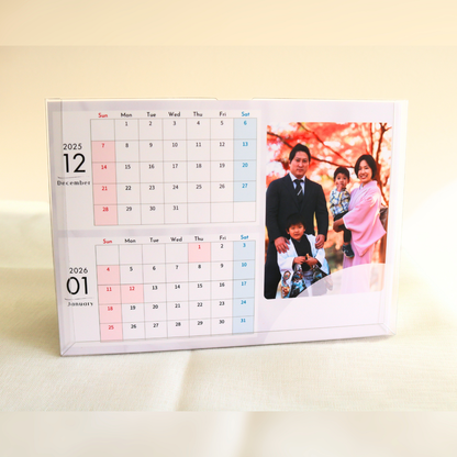 写真入りカレンダー【フラワーなし】