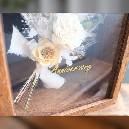 【還暦･長寿お祝いボックス/メッセージカード付き】ブラウン