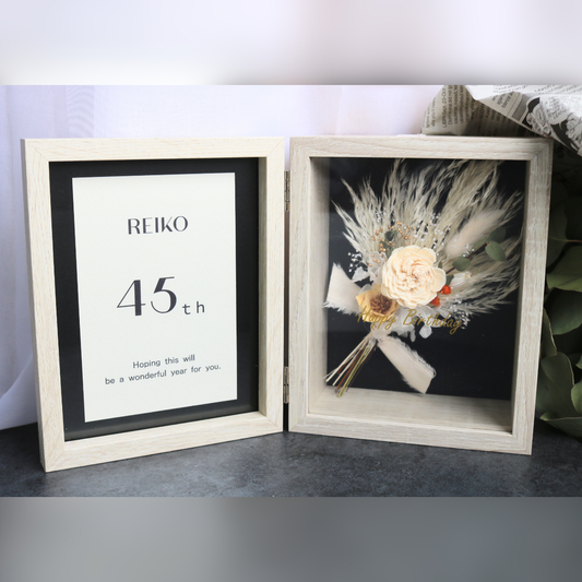 【誕生日･お祝いボックス/メッセージ付き】ホワイト